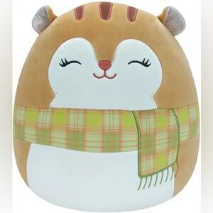 NWT Squishmallow Harvest squad orange squirrel Erin 16” plush